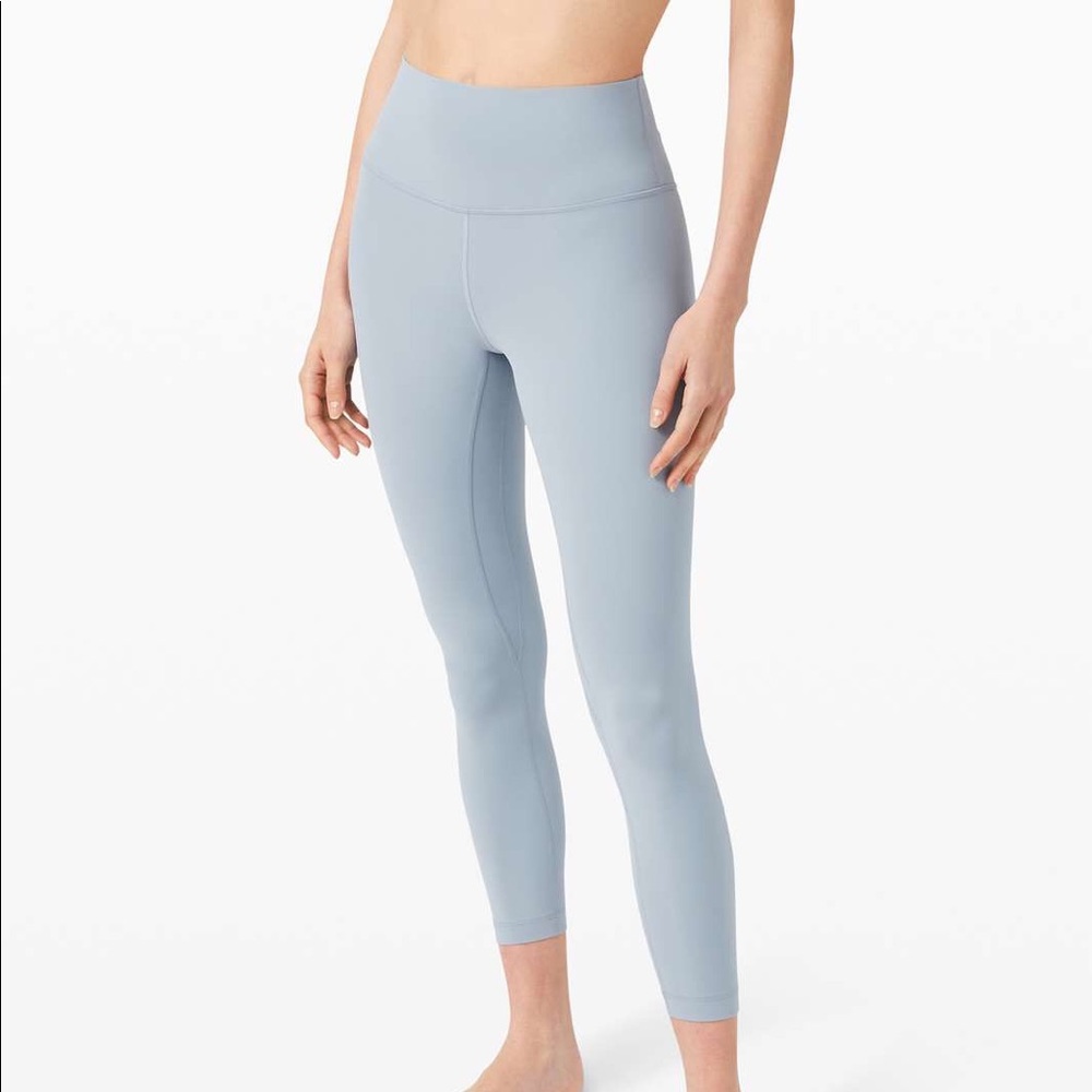 Lululemon Align Leggings In Chambray, Size 12 - image 1